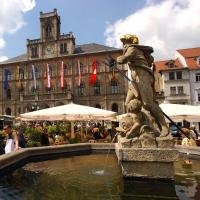 Weimar Raadhuis en fontein